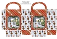 JJ HOME FOR CHRISTMAS SMALL GIFT BAG