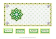JJ DAISY 5X5 TEA BAG CARD 1 INSERT