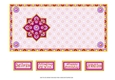JJ DAISY 5X5 TEA BAG CARD 2 INSERT