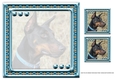 JJ LOVE MY DOG DOBERMAN 2 8X8 INSERT BLANK