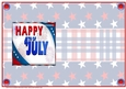 JJ USA 4TH JULY A5 QUICK CARD INSERT