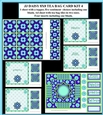 JJ DAISY 8X8 TEA BAG CARD KIT 4