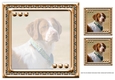 JJ LOVE MY DOG BRITTANY SPANIEL 8X8 INSERT BLANK