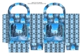 JJ BLUE CHRISTMAS 5 GIFTBAG