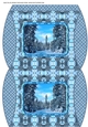 JJ CHRISTMAS BLUE 5 PILLOW BOX 2
