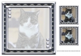 JJ LOVE MY CAT 5 8X8 INSERT BLANK