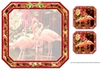 JJ FLAMBOYANT FLAMINGOS 8X8 INSERT BLANK