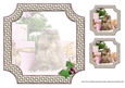 JJ PETS LOVE CHRISTMAS TOO CAT WITH GIFTS 8X8 INSERT BLANK