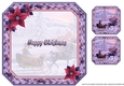 JJ JINGLE ALL THE WAY 8X8 INSERT HAPPY CHRISTMAS