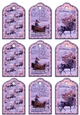 JJ JINGLE ALL THE WAY 9 LARGE GIFT TAGS
