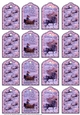 JJ JINGLE ALL THE WAY 12 SMALL GIFT TAGS