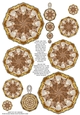 JJ PETS LOVE CHRISTMAS TOO GOLDEN CAT DECORATION
