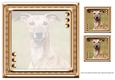 JJ LOVE MY DOG GREYHOUND 3 8X8 INSERT BLANK