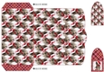 JJ PETS LOVE CHRISTMAS TOO CUTE CAT MONEY WALLET