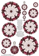 JJ PETS LOVE CHRISTMAS TOO SNOW WHITE CAT ROSEWOOD DECORATION