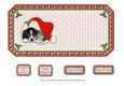 JJ PETS LOVE CHRISTMAS TOO SLEEPY CAT AND DOG 5X5 INSERT