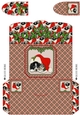JJ PETS LOVE CHRISTMAS TOO SLEEPY CAT AND DOG MONEY WALLET