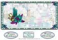 JJ CHRISTMAS CANDLES 1 INSERT