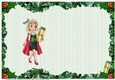 JJ HAPPY CHRSTMAS SHOPPER A5 INSERT BLANK