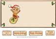 JJ CUTE CHRISTMAS OWL WITH GIFTS 6X6 INSERT