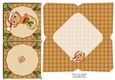 JJ CUTE CHRISTMAS OWL WITH GIFTS 4X4 CARD AND ENVELOPE.