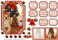 JJ PETS LOVE CHRISTMAS TOO 5X7