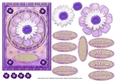 JJ MOTHERS DAY OR BIRTHDAY AND MORE PURPLE 5X7