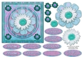 JJ MOTHERS DAY OR BIRTHDAY AND MORE LILAC TEAL 5X5