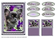 JJ LOVE MY DOG CHIHUAHUA 5X7