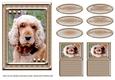 JJ LOVE MY DOG COCKER SPANIEL 1 5X7