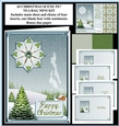 JJ CHRISTMAS SCENE 5X7 TEA BAG MINI KIT