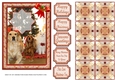 JJ PETS LOVE CHRISTMAS TOO 5X7 TEA BAG SHEET