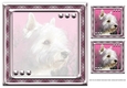 JJ LOVE MY DOG WEST HIGHLAND TERRIER OR WESTIE 2 8X8 INSERT BLANK