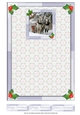 JJ CHRISTMAS HORSES SLEIGH RIDE 7X5 INSERT