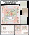 JJ FLORAL CUP SQUARE CARD MINI KIT 3
