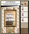 JJ SAIL THE SEAS A6 QUICK CARD MINI KIT 2