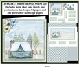 JJ PASTEL CHRISTMAS 3 5X5 MINI KIT