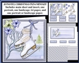 JJ PASTEL CHRISTMAS 6 5X5 MINI KIT