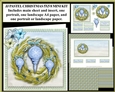 JJ PASTEL CHRISTMAS 8 5X5 MINI KIT