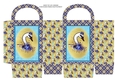 JJ BEAUTIFUL SWAN AND ROSES GIFTBAG