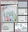JJ PASTEL CHRISTMAS AND BIRTHDAY 7 7X7 3D DECOUPAGE MINI KIT