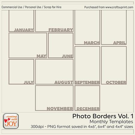 Photo Borders Vol. 1