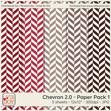Chevron 2.0 Background Paper Pack 1