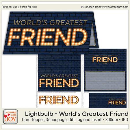 Light Bulb World's Greatest Friend