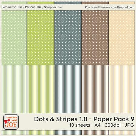 Polka Dots and Stripes 1.0 - Background Papers 9