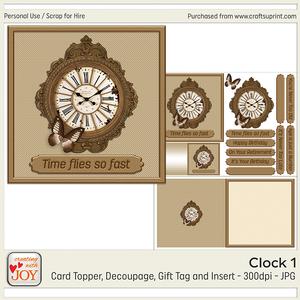 Retirement Clock Card 1