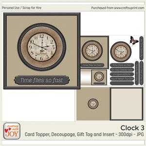 Retirement Clock Card 3