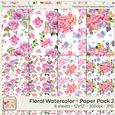 Floral - Watercolor Papers 2