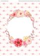 A4 Floral Watercolor Topper Card 10