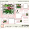 Watercolor Photo Window Card V3